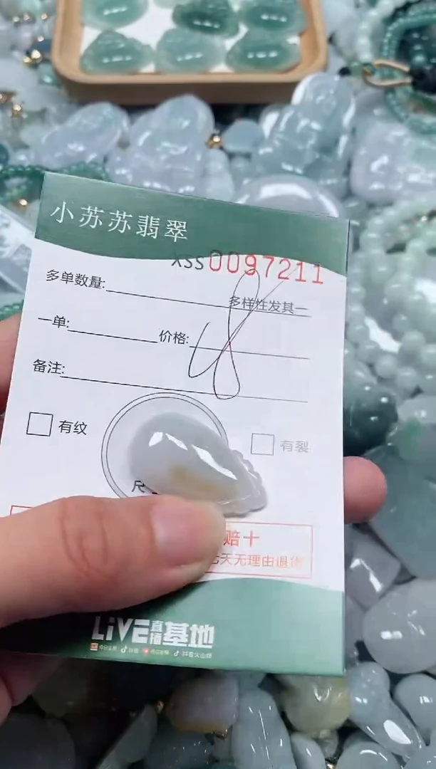 【闪购商品】翡翠颈饰未镶嵌闪购商品0097211