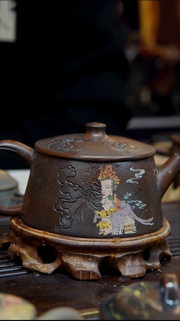 云南建水紫陶全手工微瑕   055  180cc