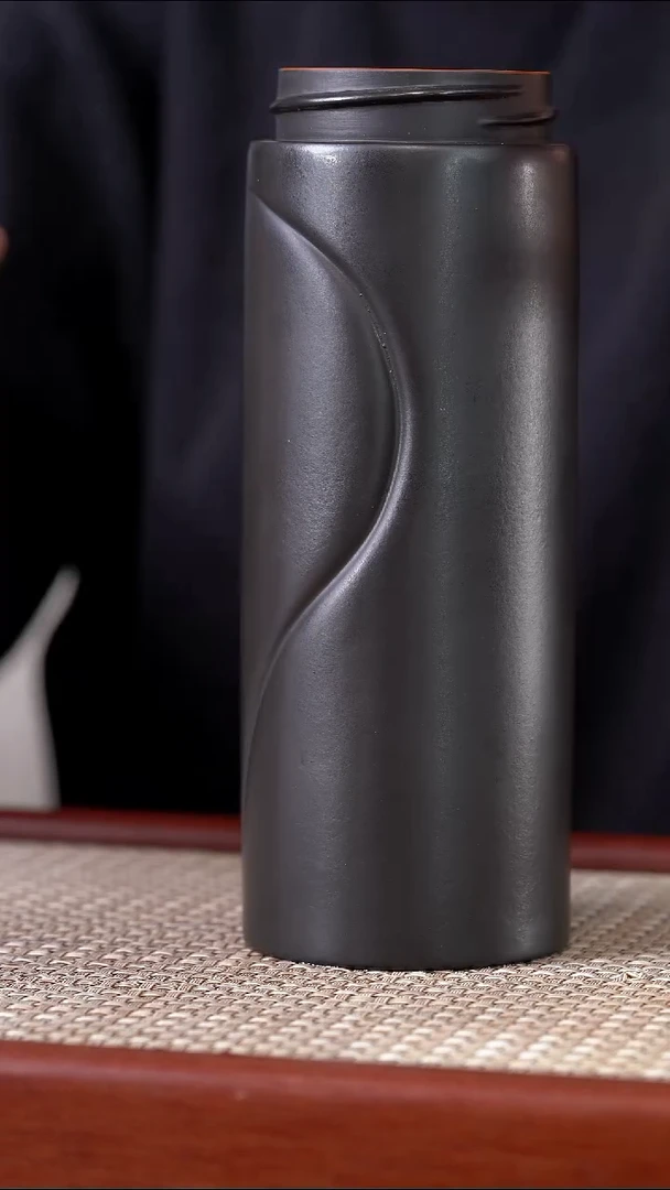 茶杯紫砂天青粉浆太极杯