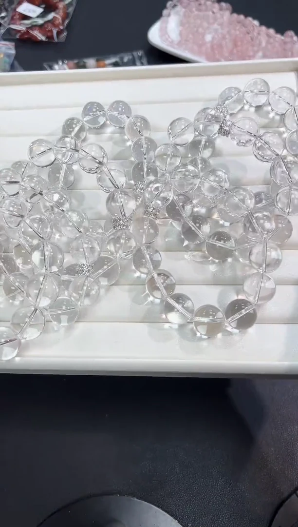 【闪购商品】水晶手串未镶嵌66a多样性发其一/1条默认微瑕