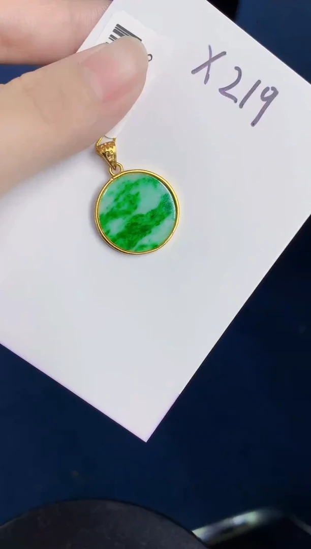 颈饰未镶嵌翡翠天然翡翠缅甸A货