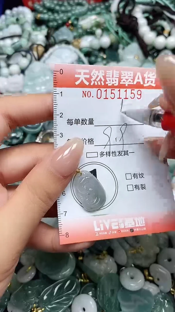 翡翠未镶嵌颈饰闪购0151159