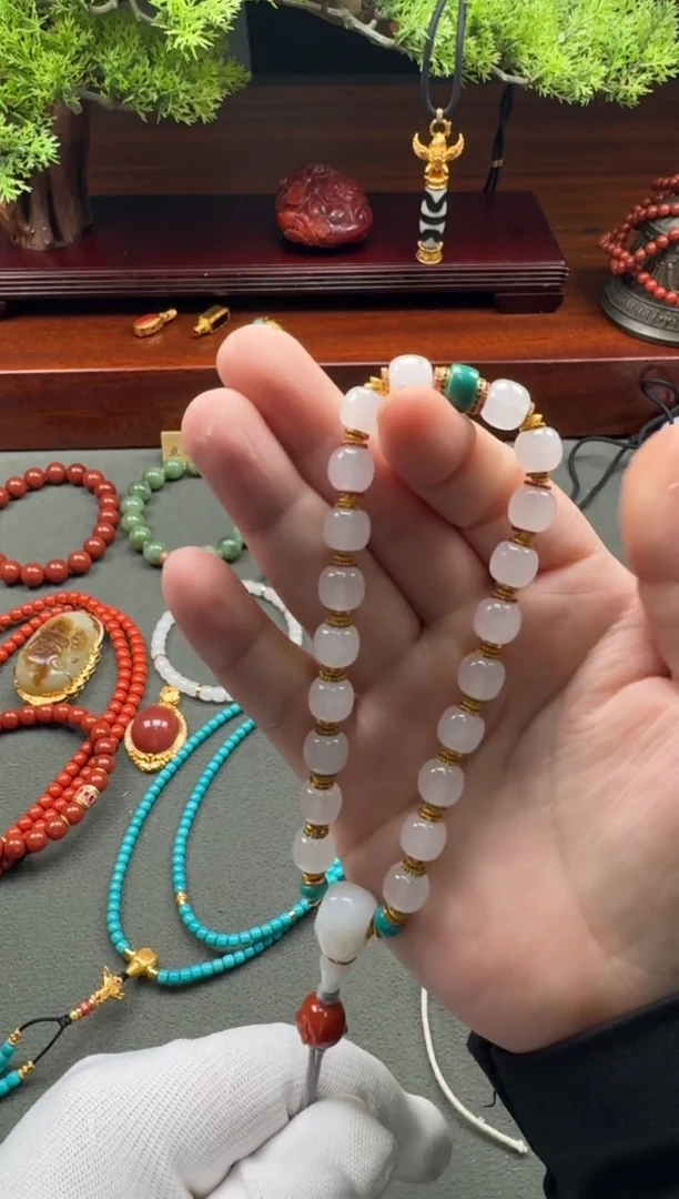 【闪购商品】和田玉（糖玉）手串手串v未镶嵌手串手串