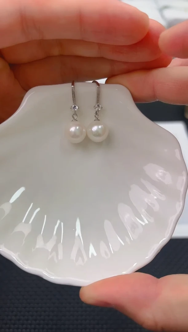 未镶嵌淡水珍珠耳饰ed1345