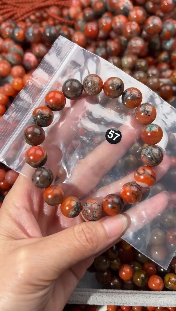 南红玛瑙手串未镶嵌12+