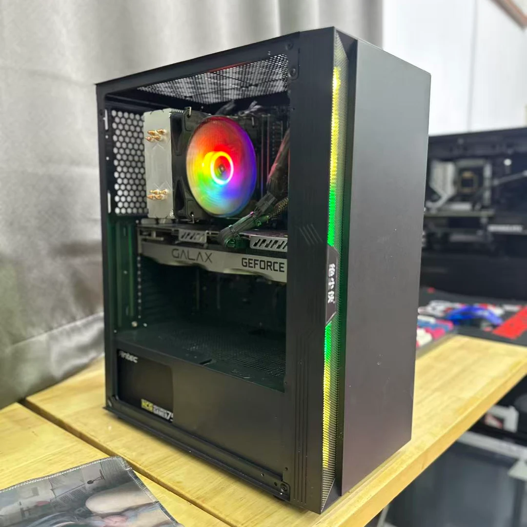 9新  i5-12400f+16G内存+512G固态+h610主板+550w电源+3060显卡
