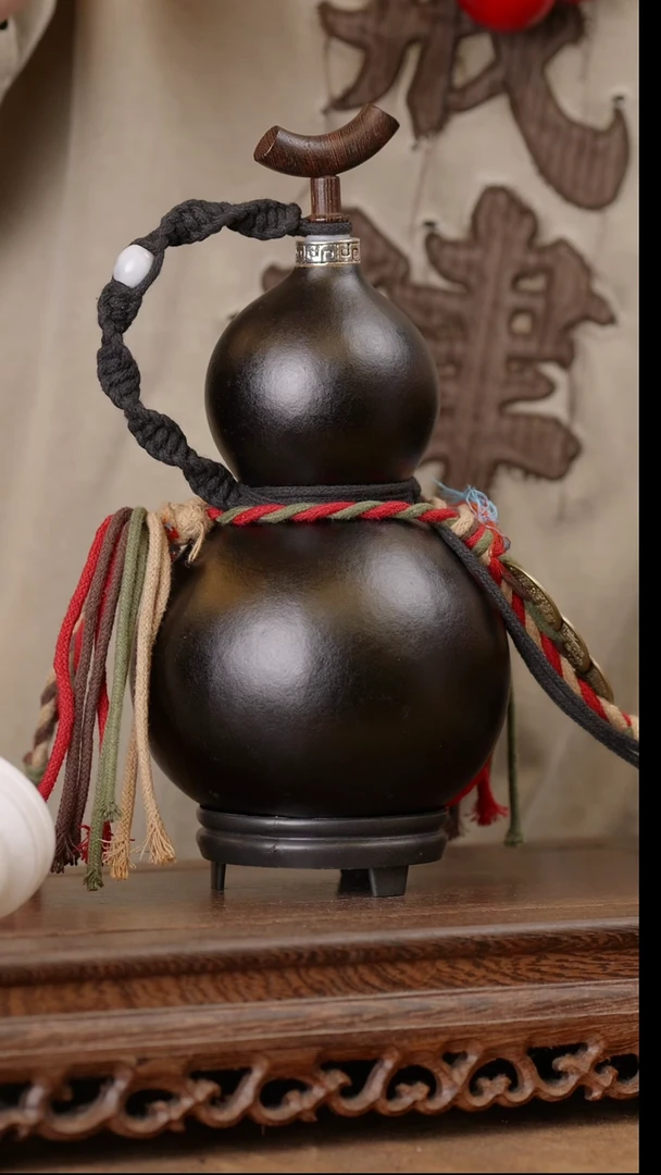 264号精品天然大漆酒葫芦一物一拍~