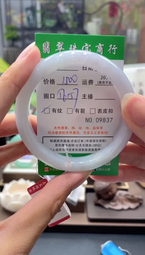 未镶嵌手镯翡翠9837*****