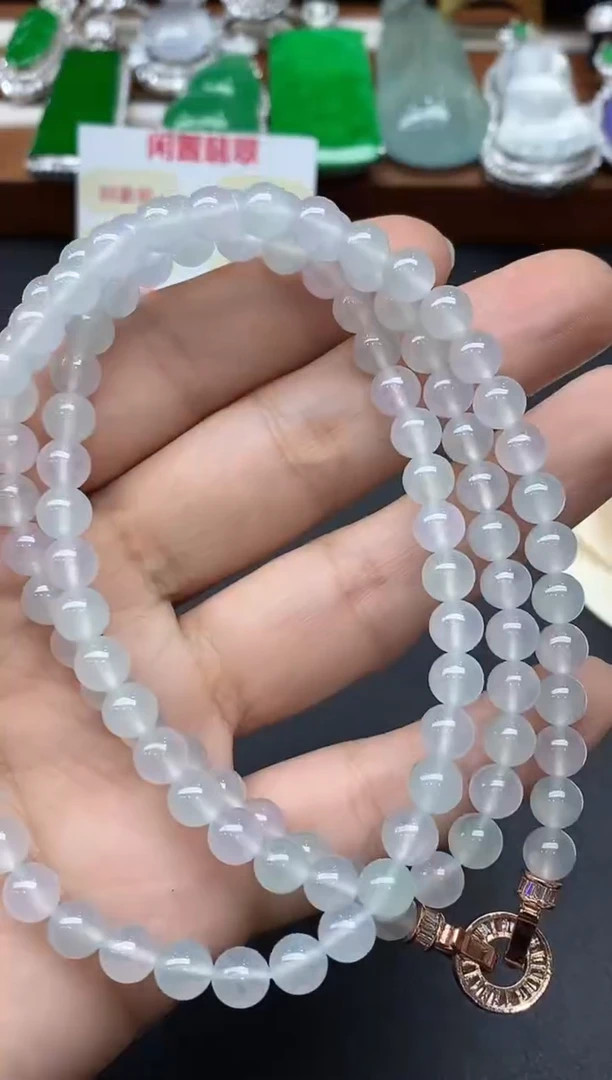 颈饰未镶嵌翡翠759-中国好珍宝