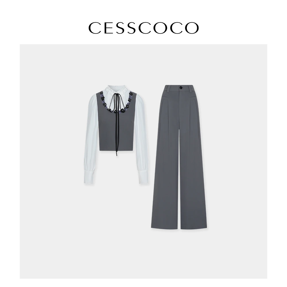 【黄蓉推荐】【CESSCOCO】套装 SA25166067