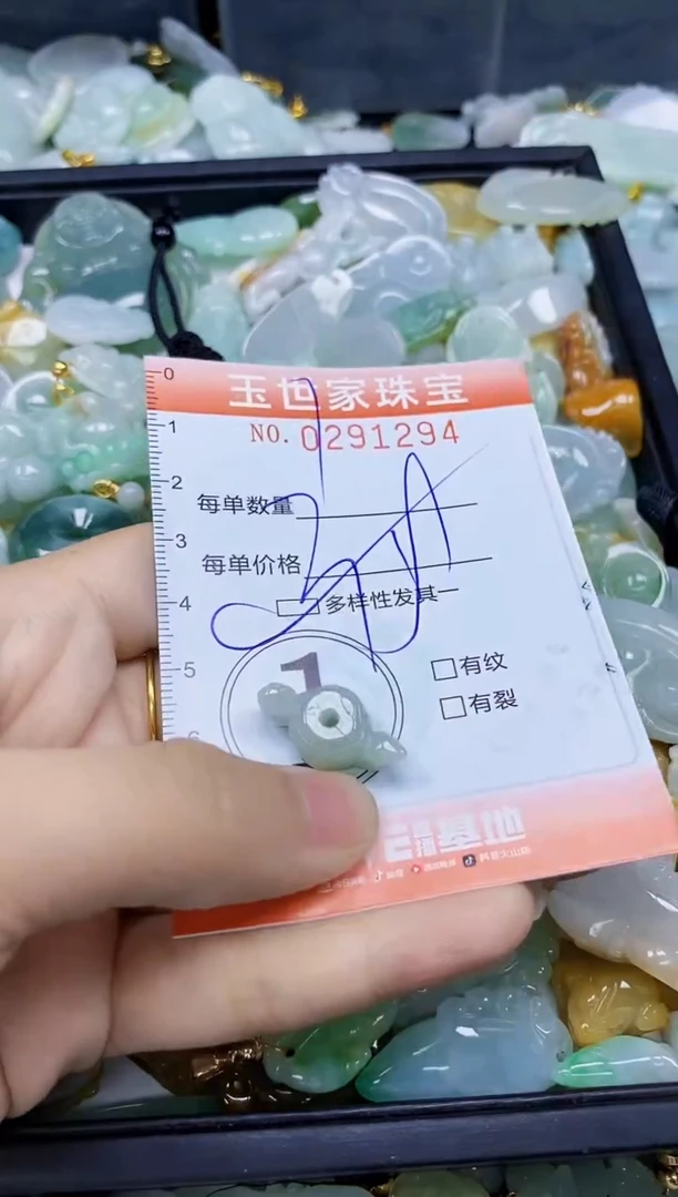 翡翠未镶嵌颈饰闪购0291294多样性发其一