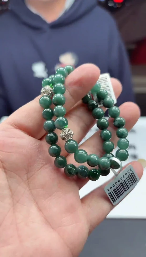 颈饰未镶嵌翡翠天然A货翡翠多样性发其一