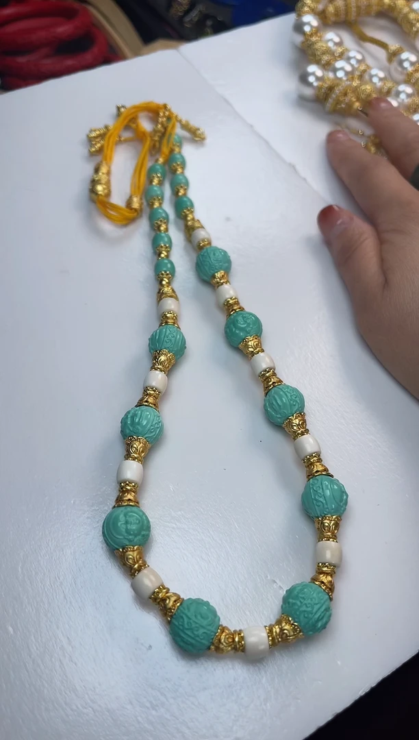 【闪购商品】微笑链蓝色珐琅景泰蓝