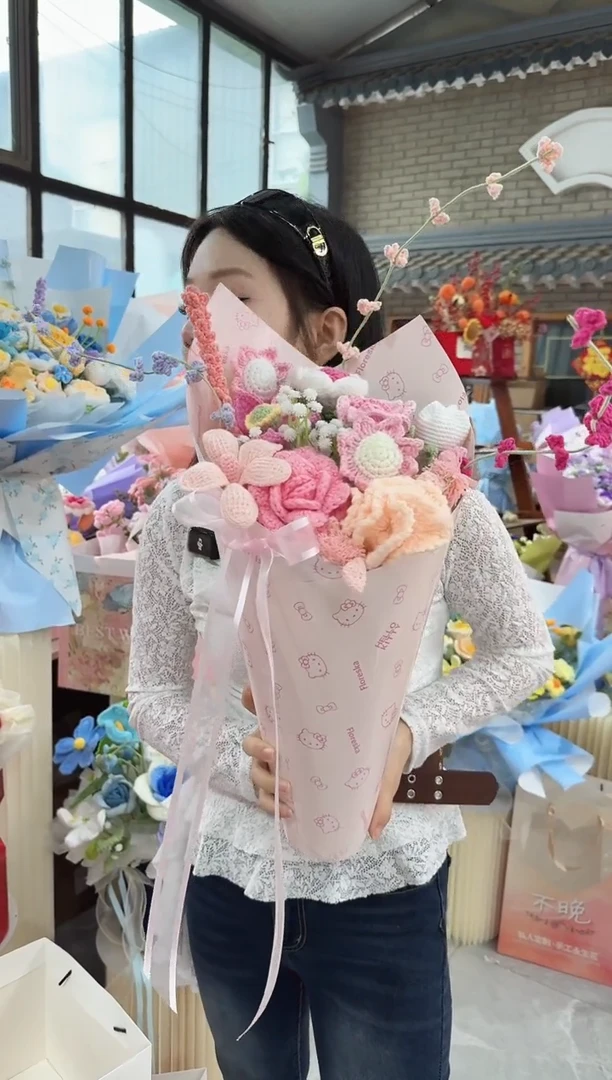 非遗手工定制花束，孤品清仓！！