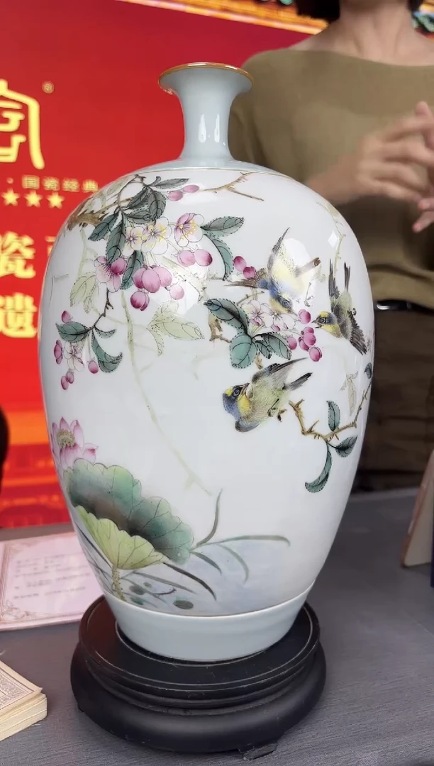 摆件瓷立方-10.18官窑瓷画院-52