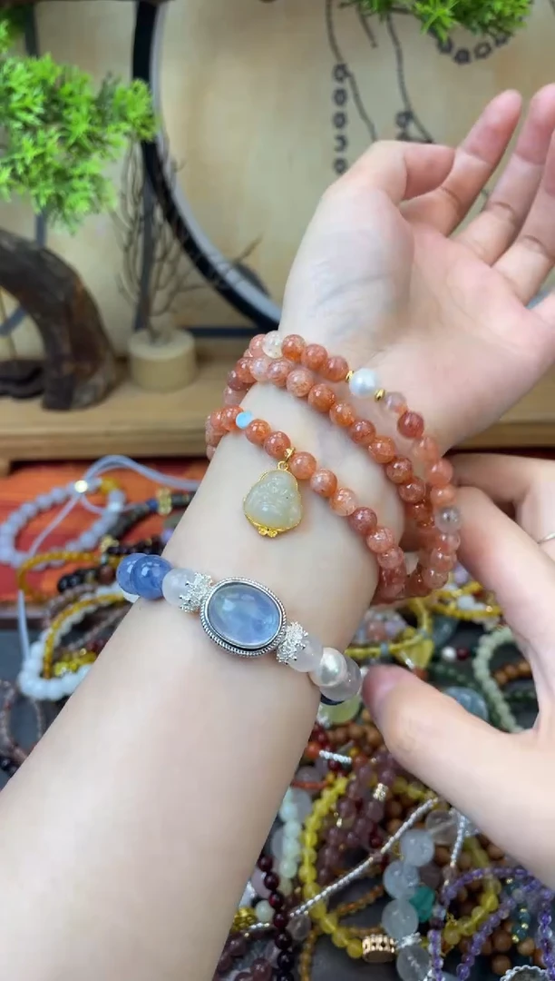 【闪购商品】日光石手链未镶嵌167