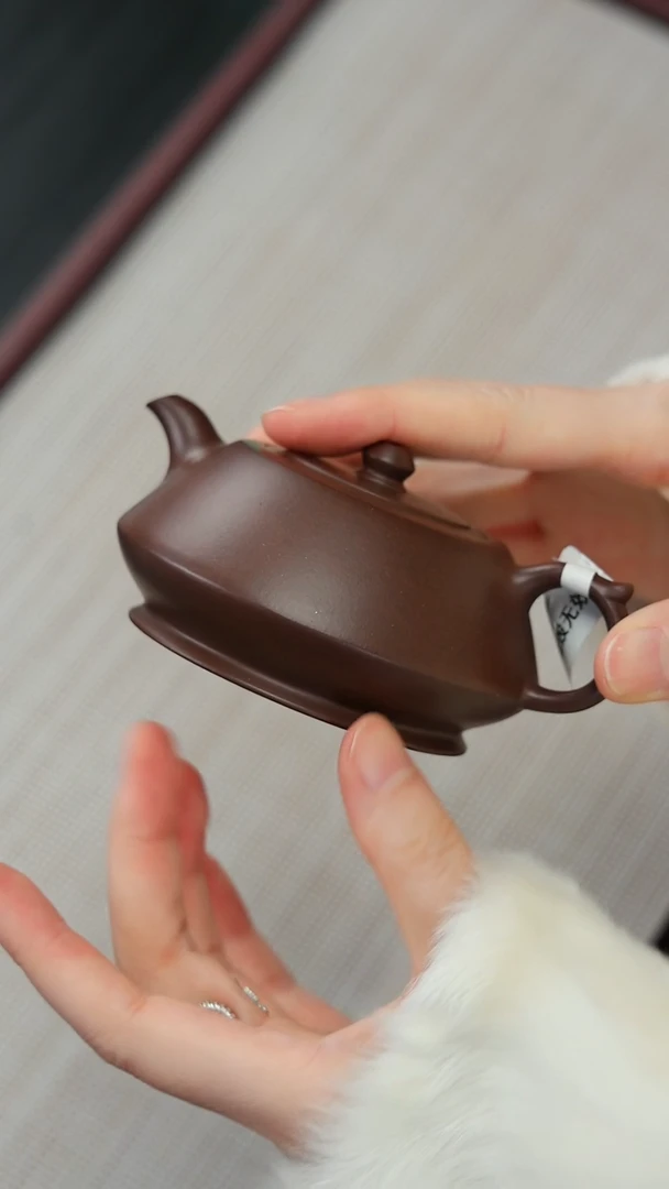 【闪购商品】紫砂茶壶chw紫泥 柱础 150cc