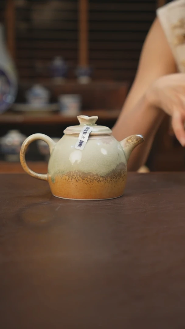 景德柴烧手作多人瑕疵