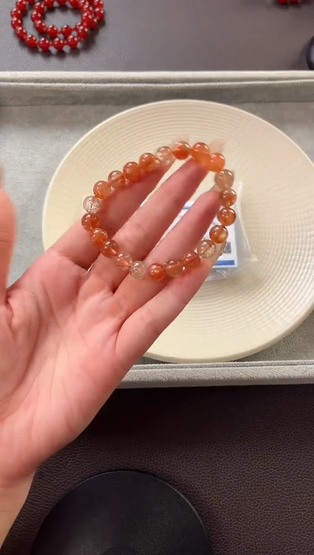 未镶嵌手链长石阿**子9-1金太阳手链