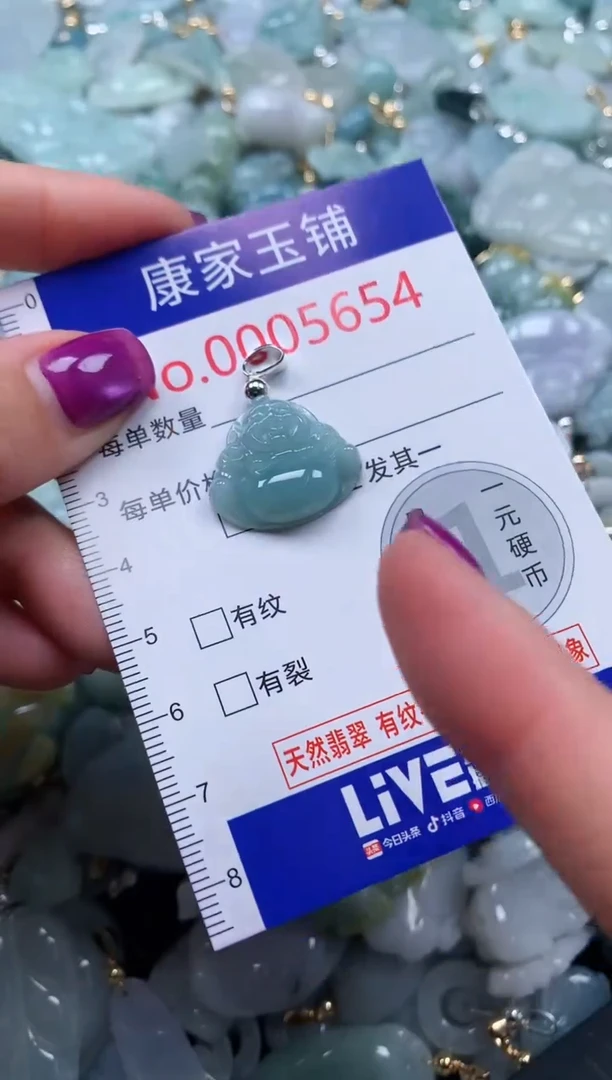 颈饰未镶嵌翡翠5654