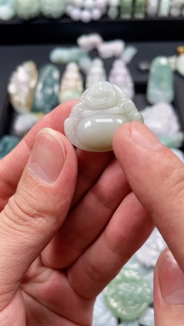 翡翠未镶嵌颈饰天然翡翠a货