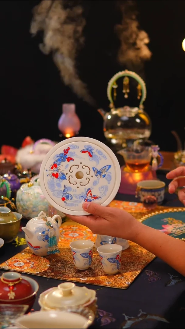 074壶承壶承壶承蝴蝶16cm