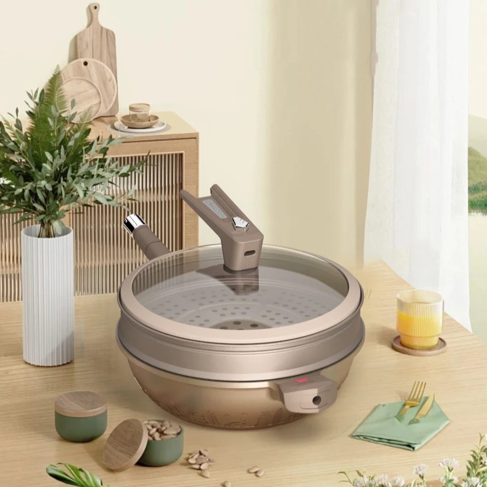 【一伊专属】帝伯朗 城际浮雕多用锅32CM 全炉灶通用