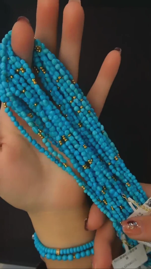 【闪购商品】绿松石项链银S925镶嵌多样性发货一件