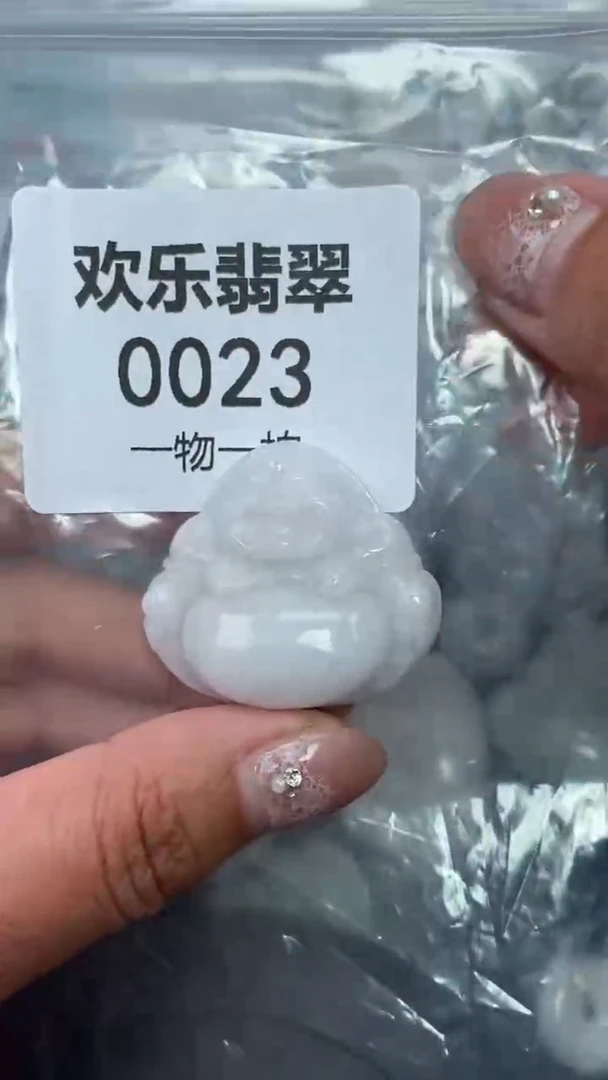 颈饰未镶嵌翡翠缅甸天然翡翠0023