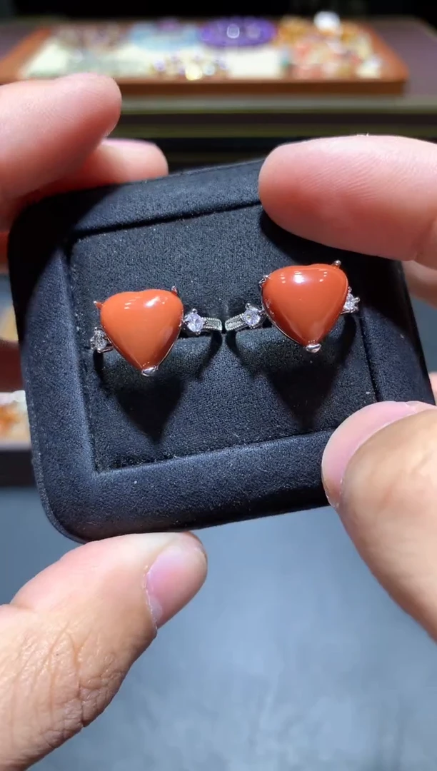 【闪购商品】南红玛瑙戒指未镶嵌T30【多样性发其一】