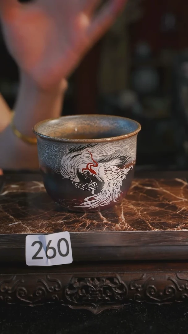 杯子等烟雨陶瓷手作主人杯260