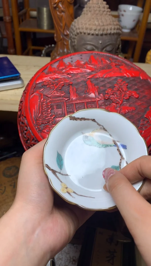 紫砂盖碗瓷器默认微瑕瓷器