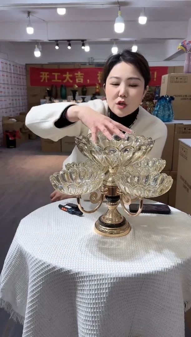 【闪购商品】琉璃泰新花器E-66晚