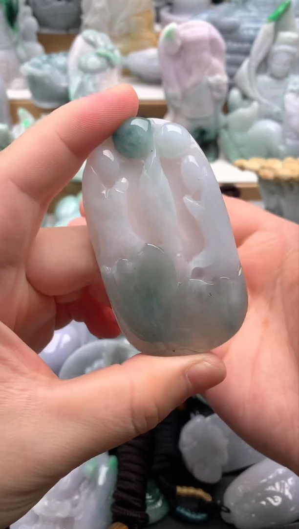 吊坠(不含链)未镶嵌翡翠1