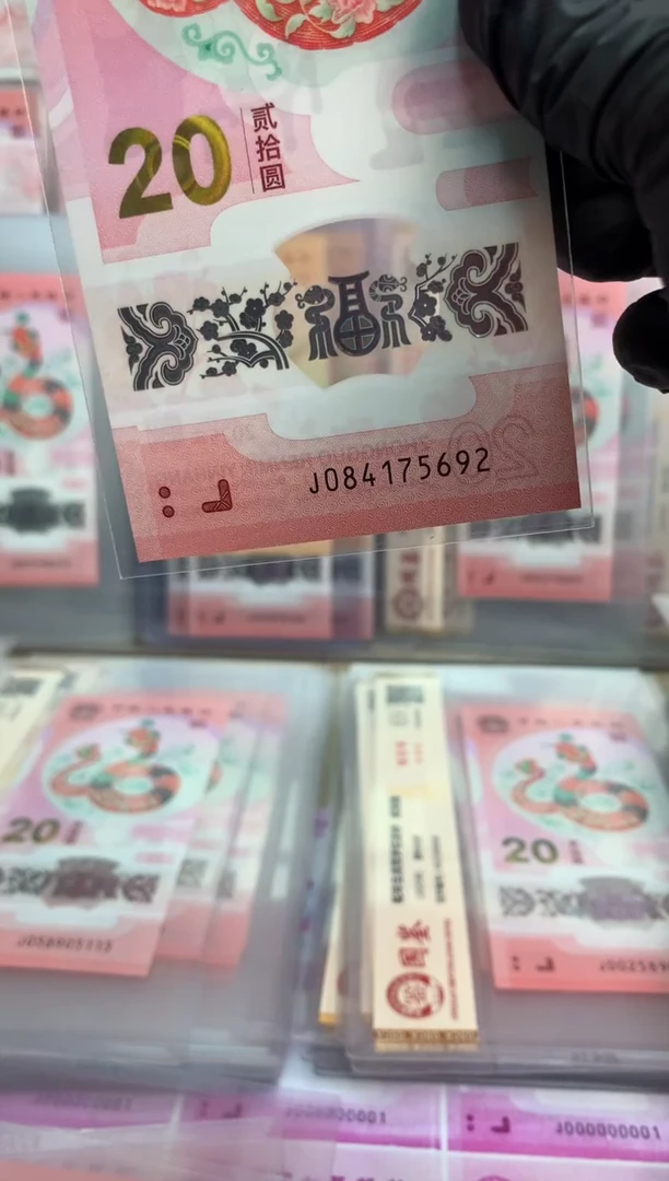 【闪购商品】塑料蛇钞 真钞【单张】5692