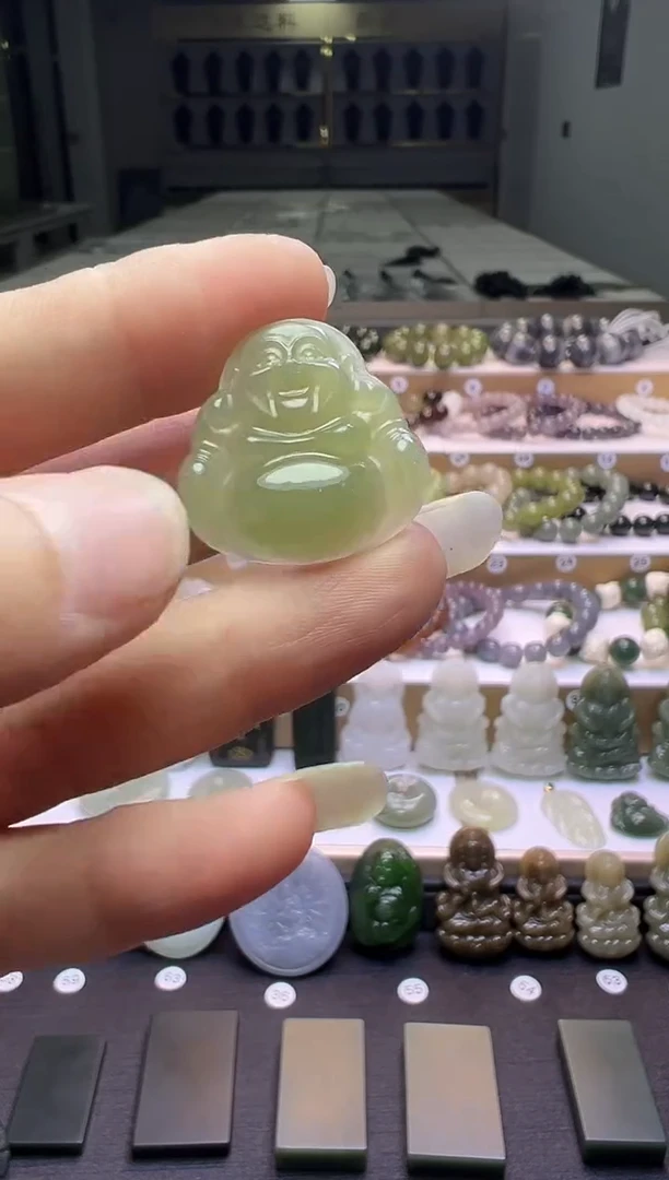 颈饰未镶嵌和田玉218号链接约卡25*25*5