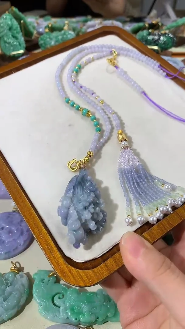 颈饰未镶嵌翡翠翡翠吊坠