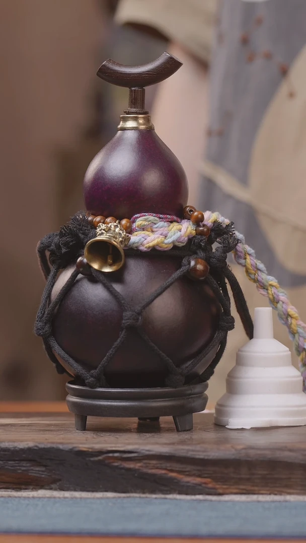 1756号精品大漆葫芦防腐防渗装水茶酒