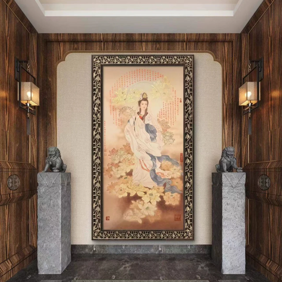 刘俊敏教授代表作《观音造像》