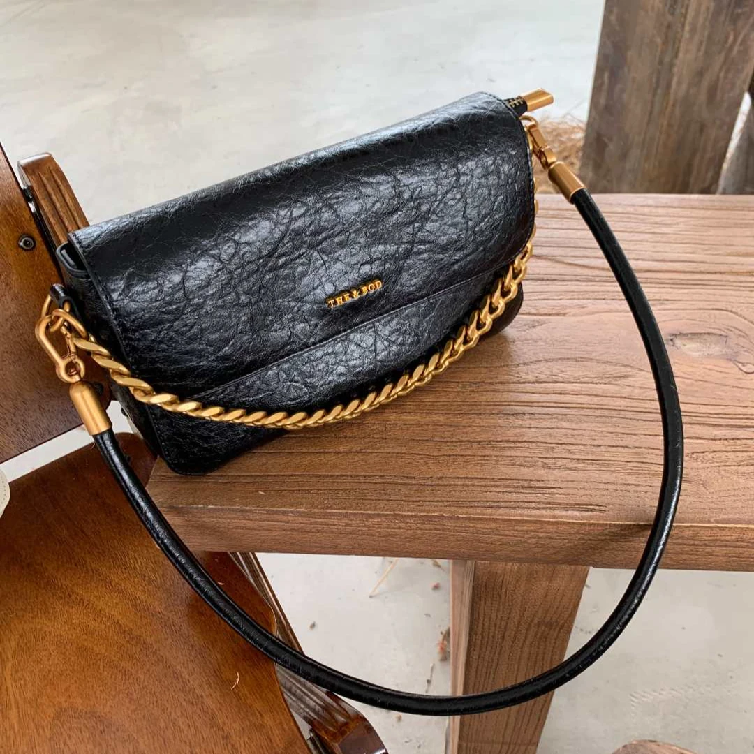 【Show Mi】BD-9947-黑色-轻奢小众时尚百搭女士包