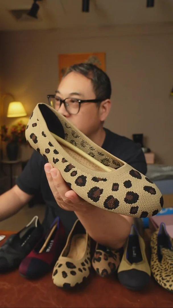 单鞋清货飞织王妃鞋39码