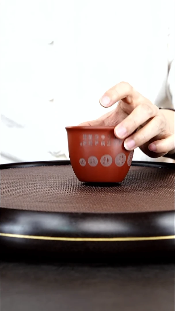 茶壶紫砂浙工美紫砂作品7： 主人杯 底槽清 130-150CC