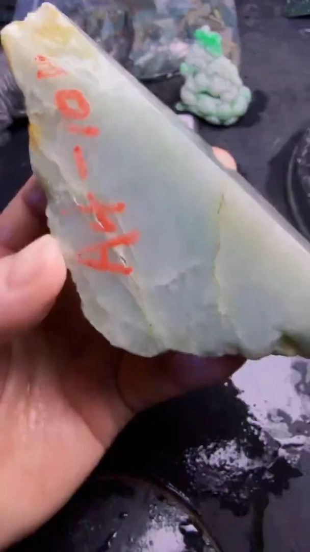 未镶嵌挂件翡翠静**流天然翡翠109