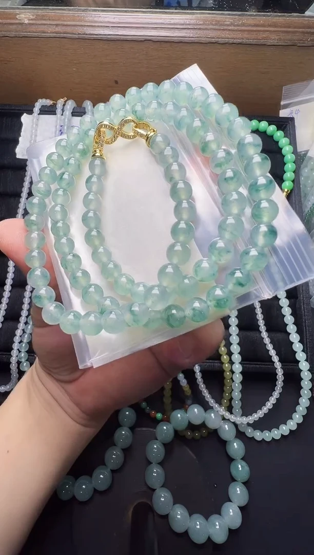 未镶嵌定制翡翠卡7+ 缅甸天然翡翠A货