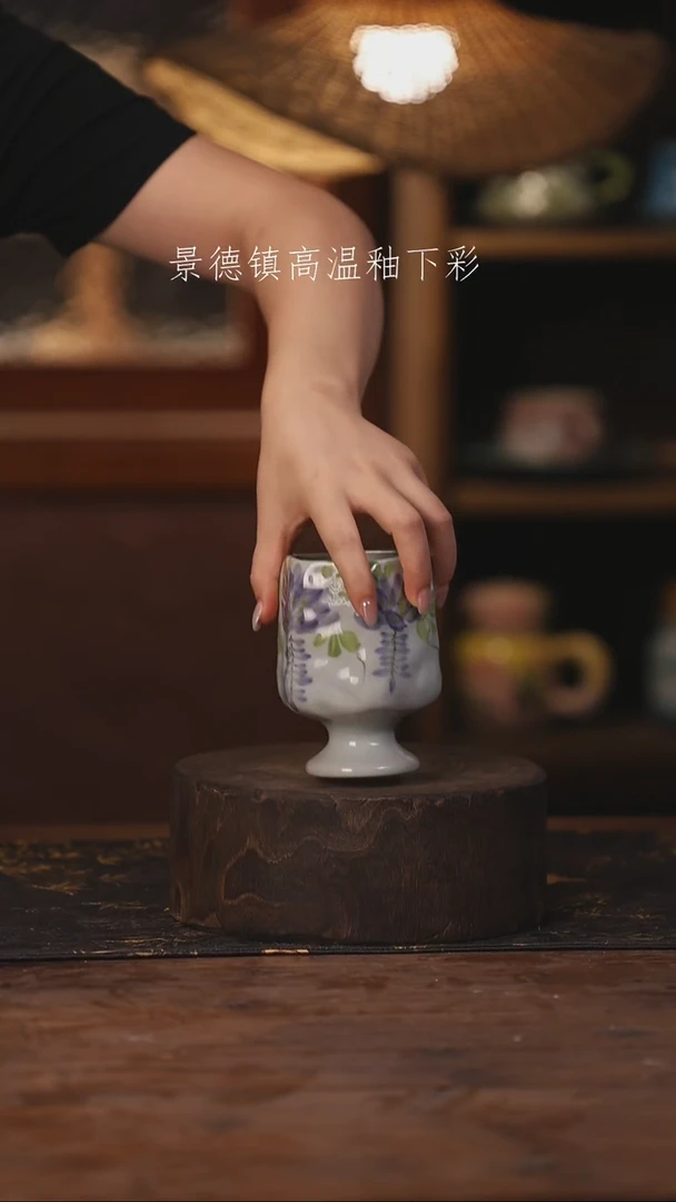 景德镇高温釉下手绘陶瓷013