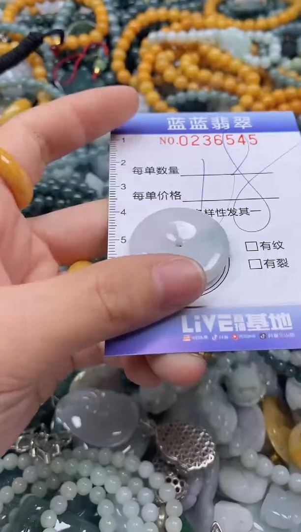 翡翠未镶嵌颈饰闪购0236545