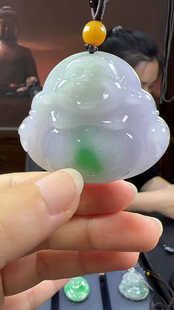 未镶嵌挂件翡翠佛公
