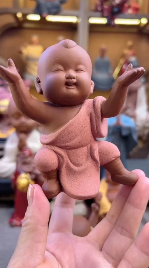 紫砂茶宠器闵茶宠摆件