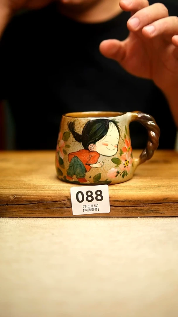 @@陶园瓷舍@@纯手工手绘@高温釉下彩