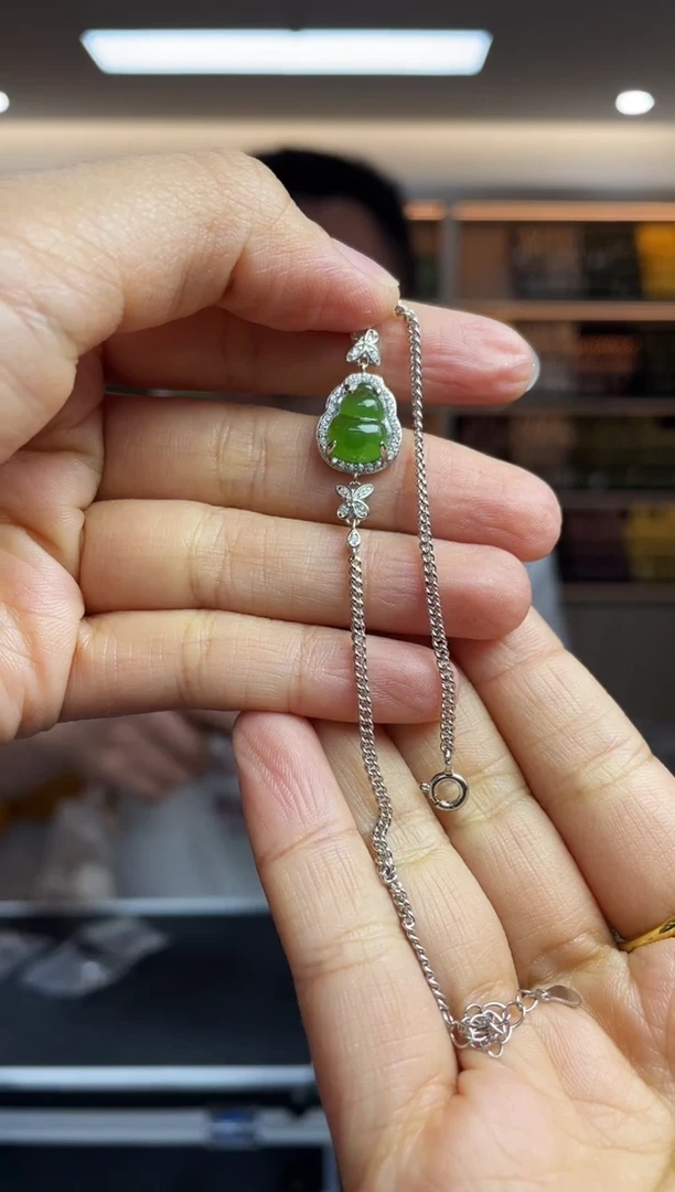 【闪购商品】和田玉·银S925镶嵌多样性发一件